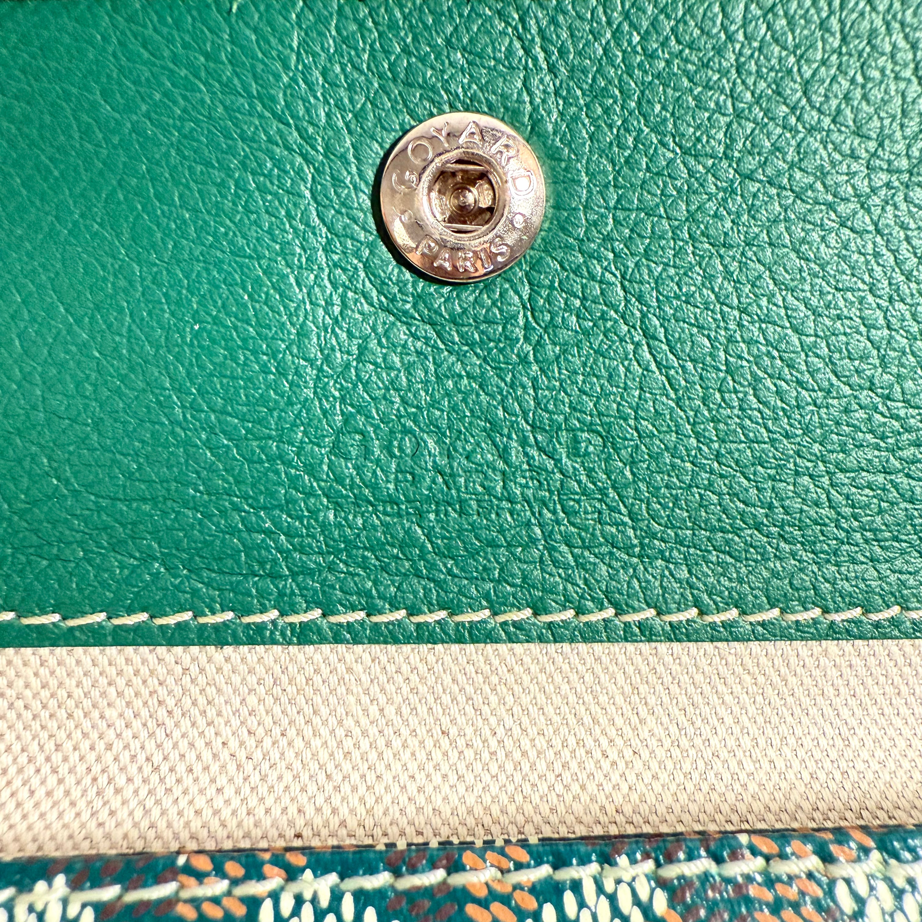 Goyardine Saint Louis GM Green