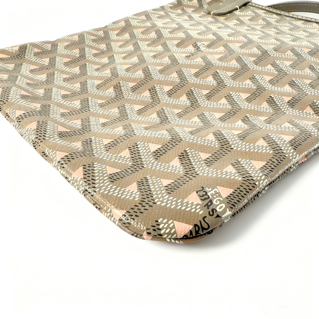 Goyard Poitiers Claire Voie Tote Grege Powder Pink Limited