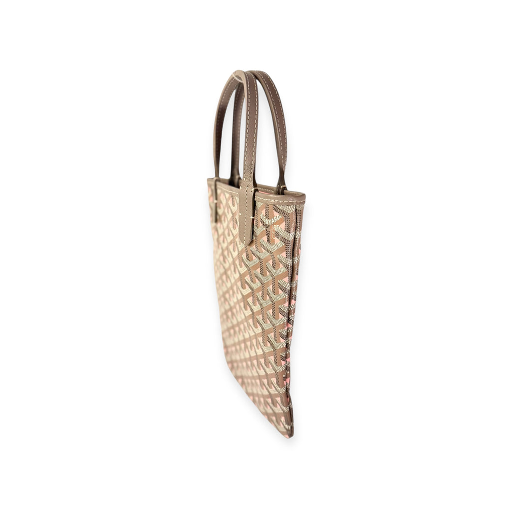 Goyard Poitiers Claire Voie Tote Grege Powder Pink Limited