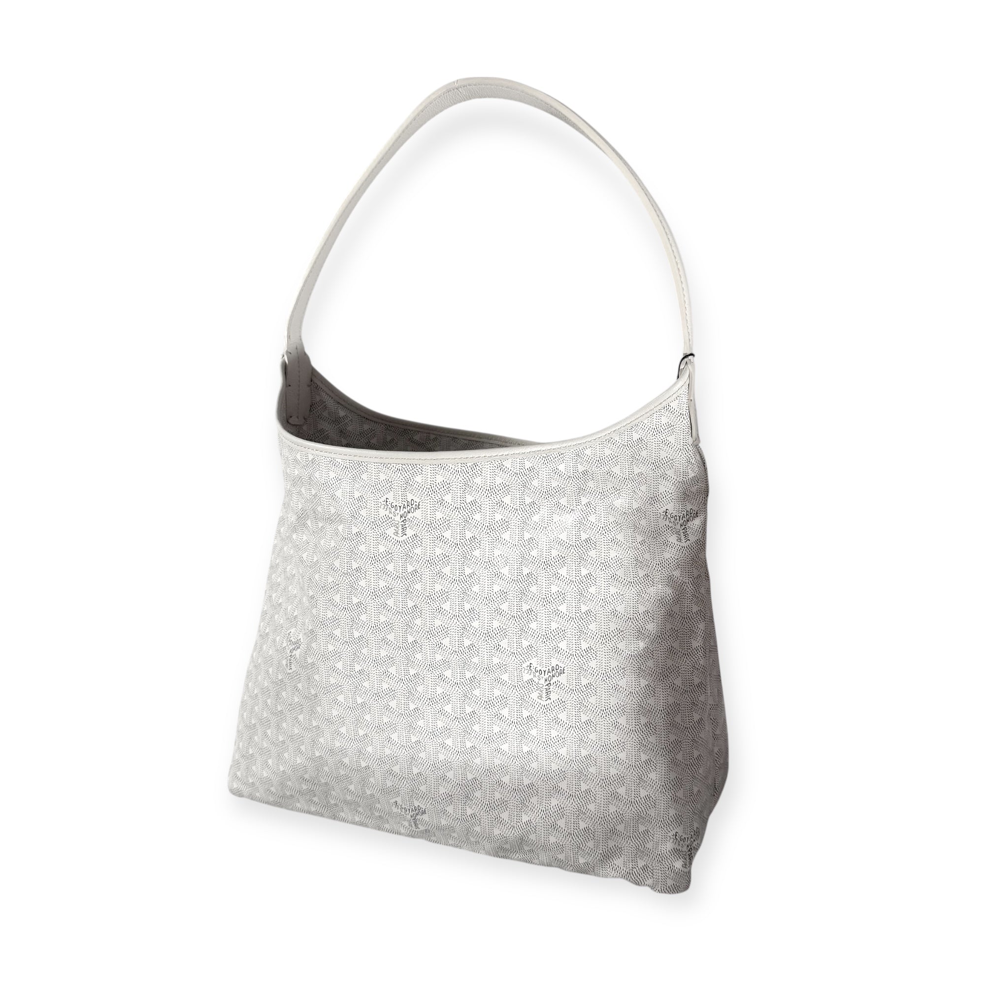 Goyard Boheme Hobo White