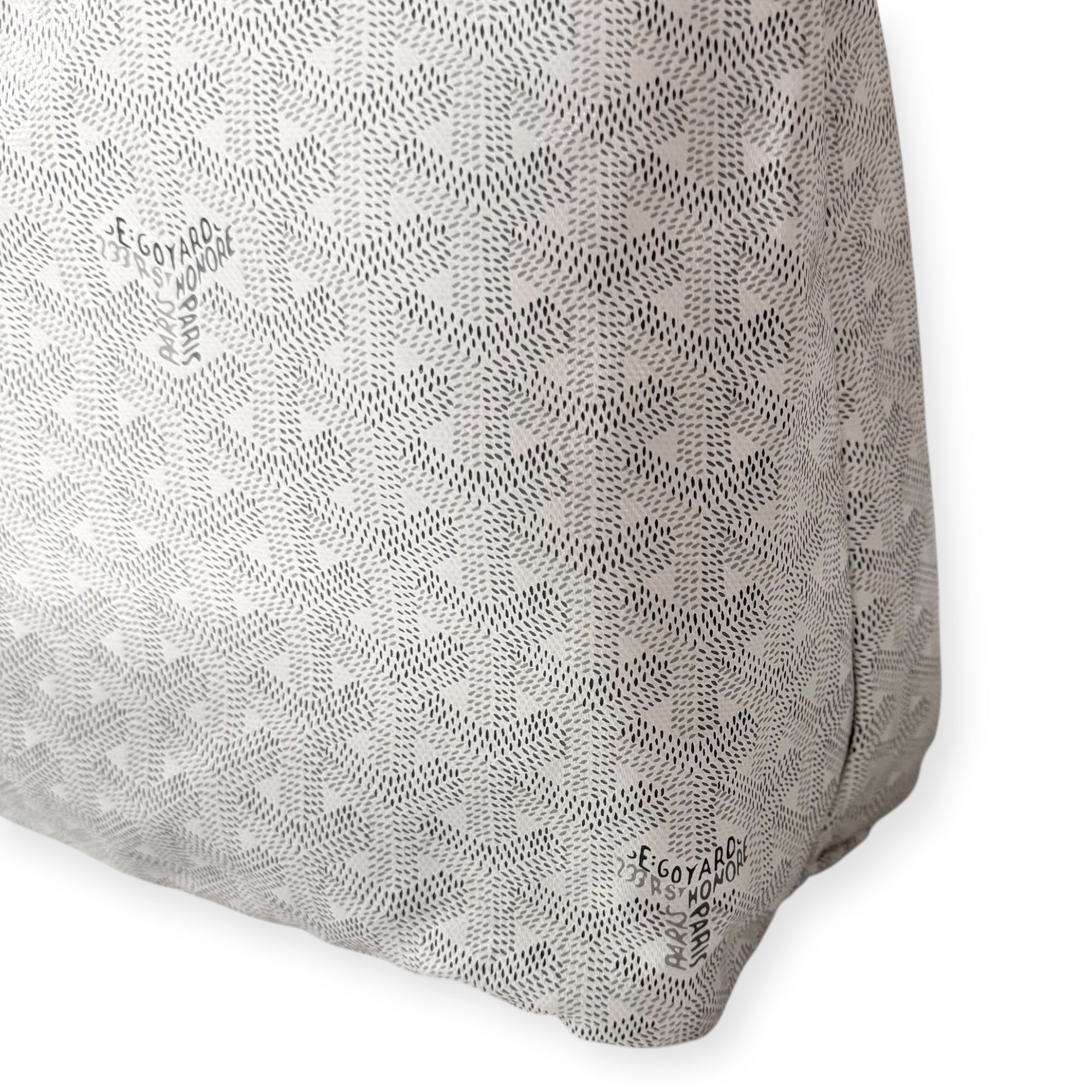 Goyard Boheme Hobo White