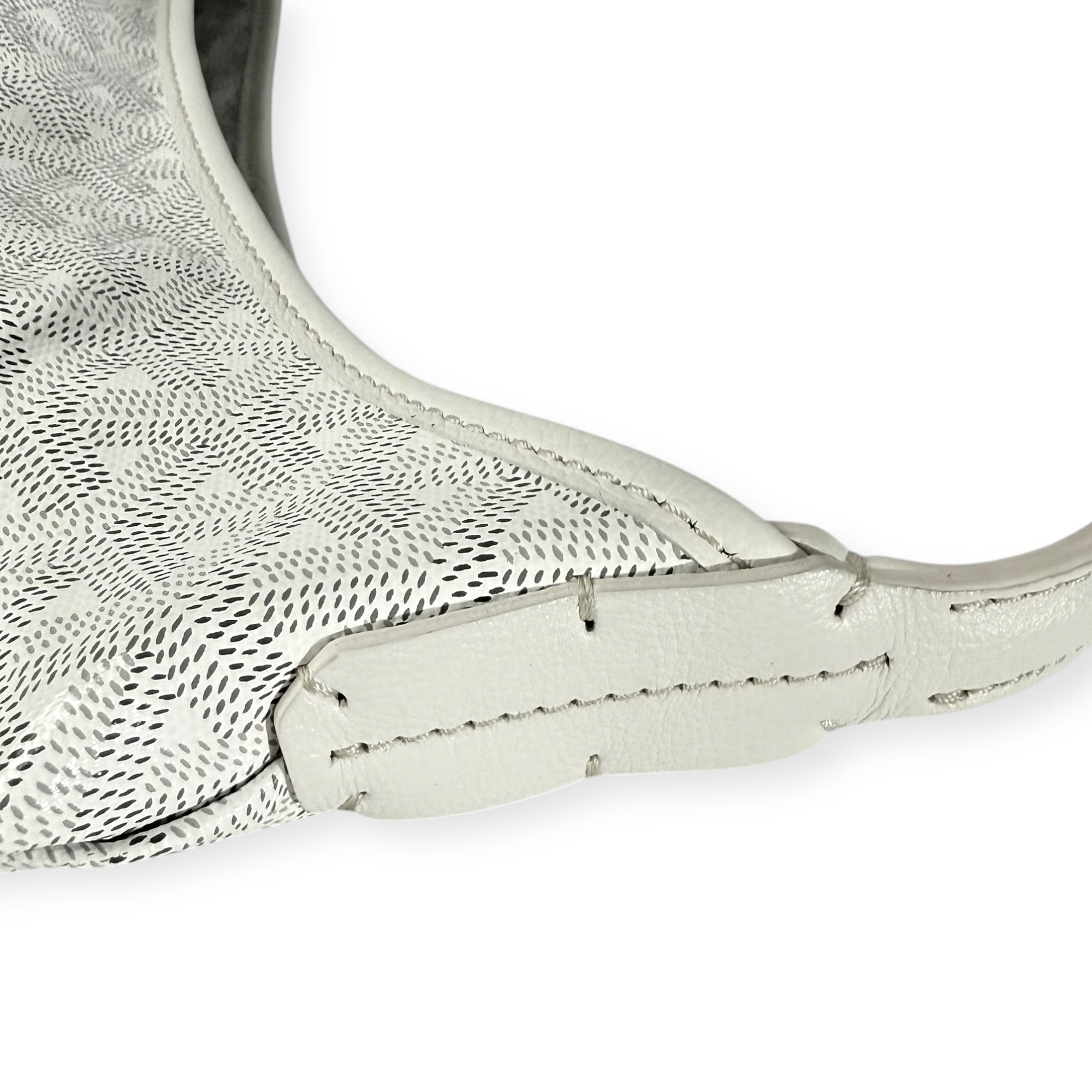 Goyard Boheme Hobo White